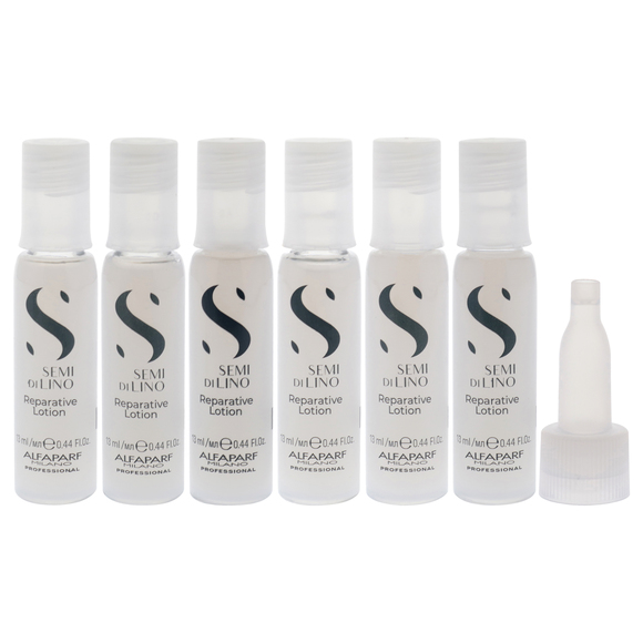 Semi Di Lino Reconstruction Reparative Lotion by Alfaparf Milano 6 x 0.44 oz - Picture 2 of 4